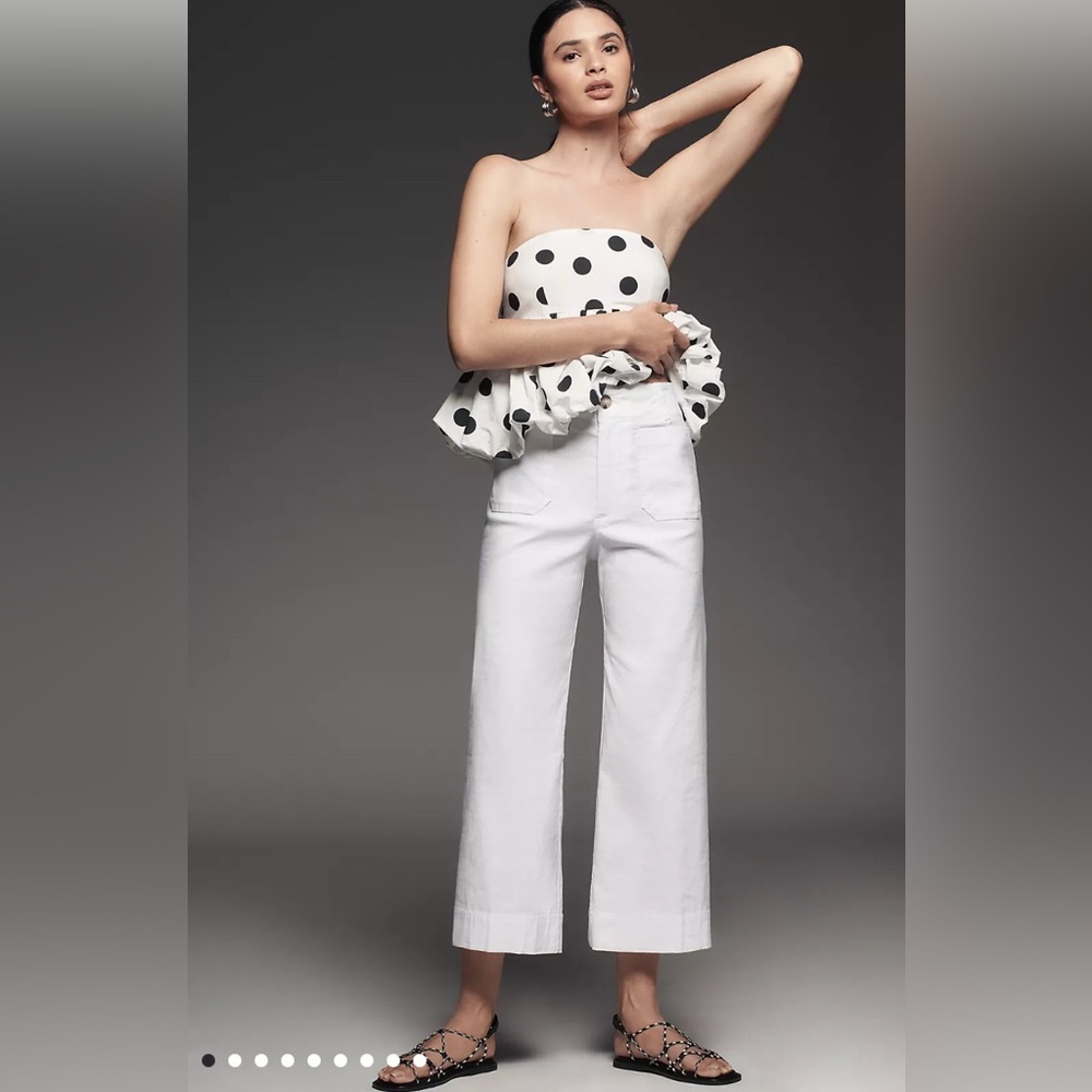 NWOT Anthropologie by Maeve Colette Crop pants